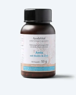 Amla mit Biotin & Zink, 180 Kapseln