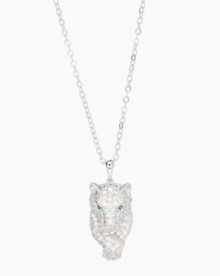 Anhänger + Kette mit Zirkonia