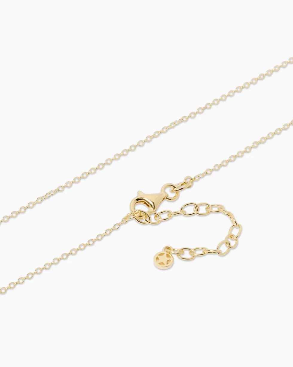 Anhänger mit Kette und Zirkonia