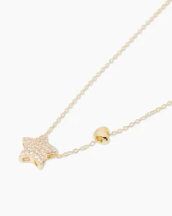 Anhänger mit Kette und Zirkonia