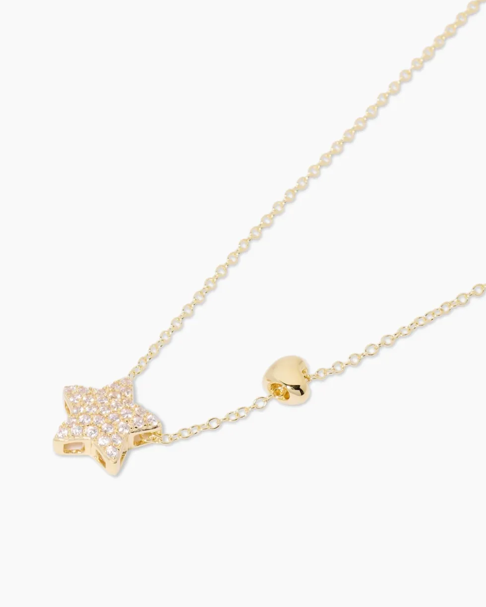 Anhänger mit Kette und Zirkonia