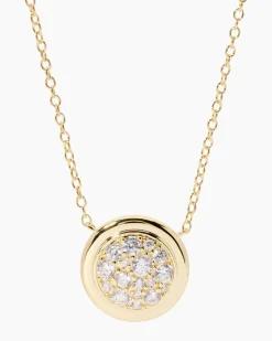 Anhänger mit Kette und Zirkonia