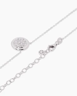 Anhänger mit Kette und Zirkonia