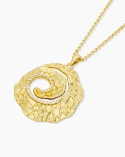 Anhänger mit Kette und Zirkonia