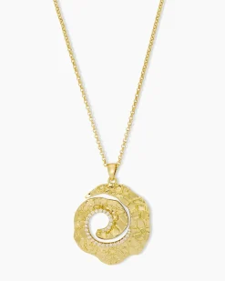 Anhänger mit Kette und Zirkonia
