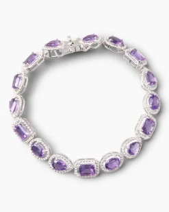 Armband mit Amethyst