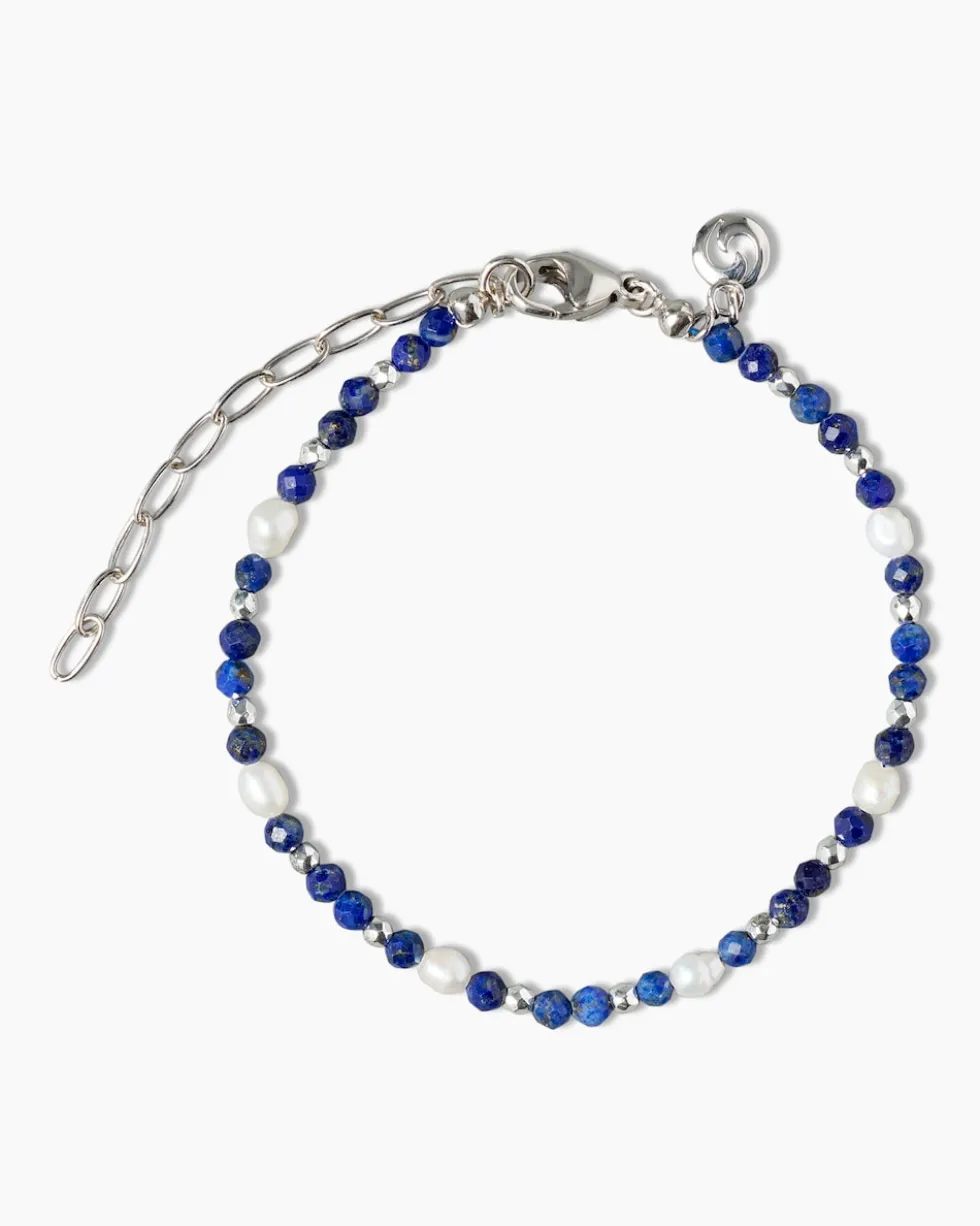 Armband mit Edelsteinen & SWZ-Perlen