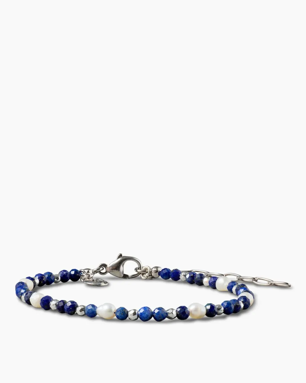 Armband mit Edelsteinen & SWZ-Perlen