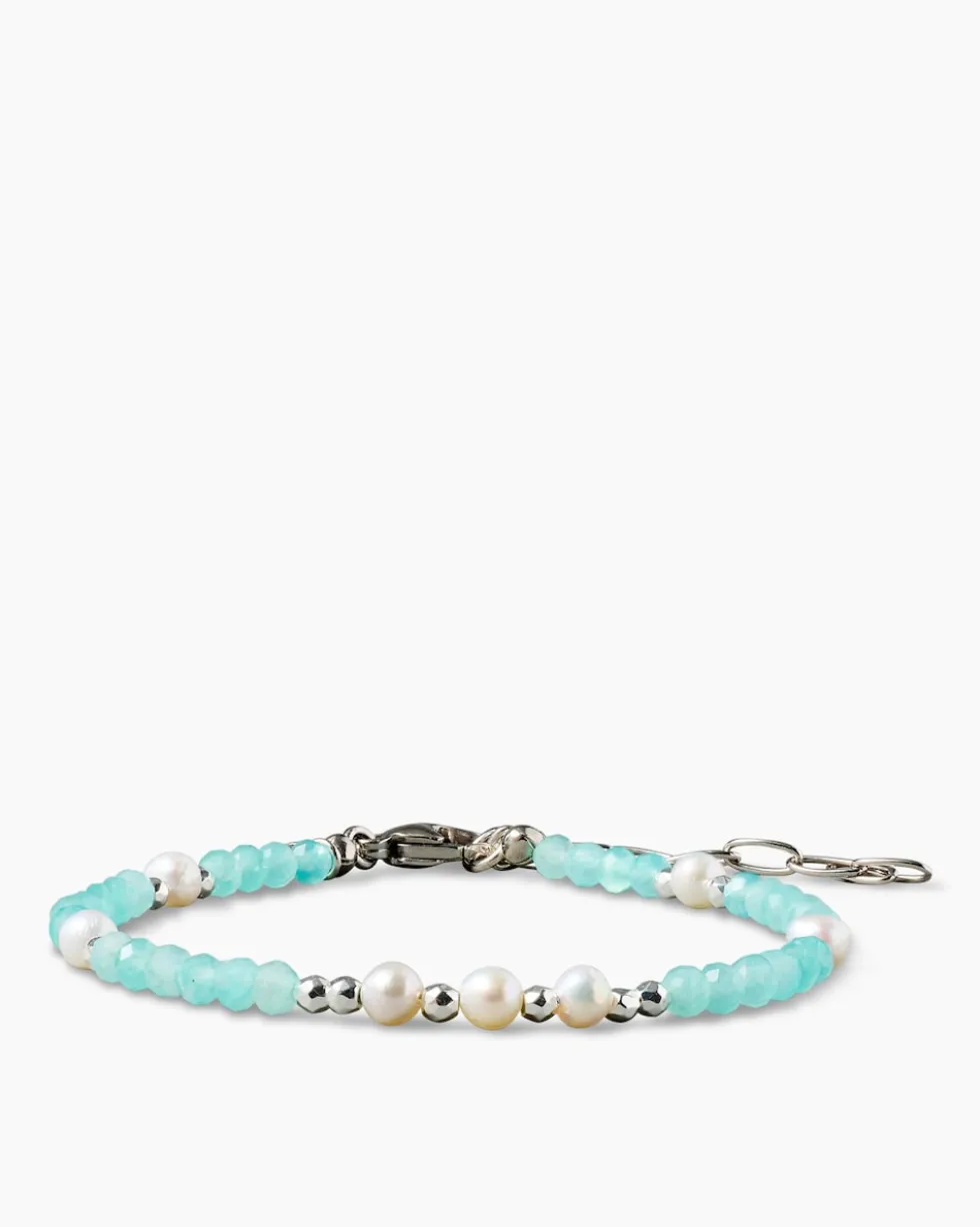 Armband mit Edelsteinen & SWZ-Perlen