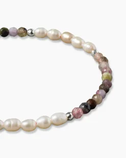 Armband mit Edelsteinen & SWZ-Perlen