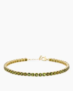 Armband mit grünem Turmalin