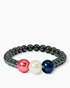 Armband mit Hämatit & MK-Perlen 10 mm