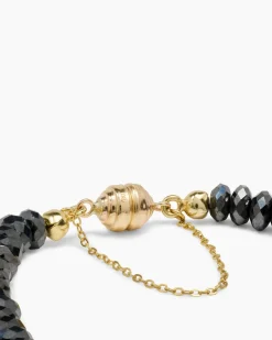 Armband mit Hämatit & Süßwasserzuchtperle