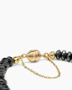 Armband mit Hämatit & Süßwasserzuchtperle