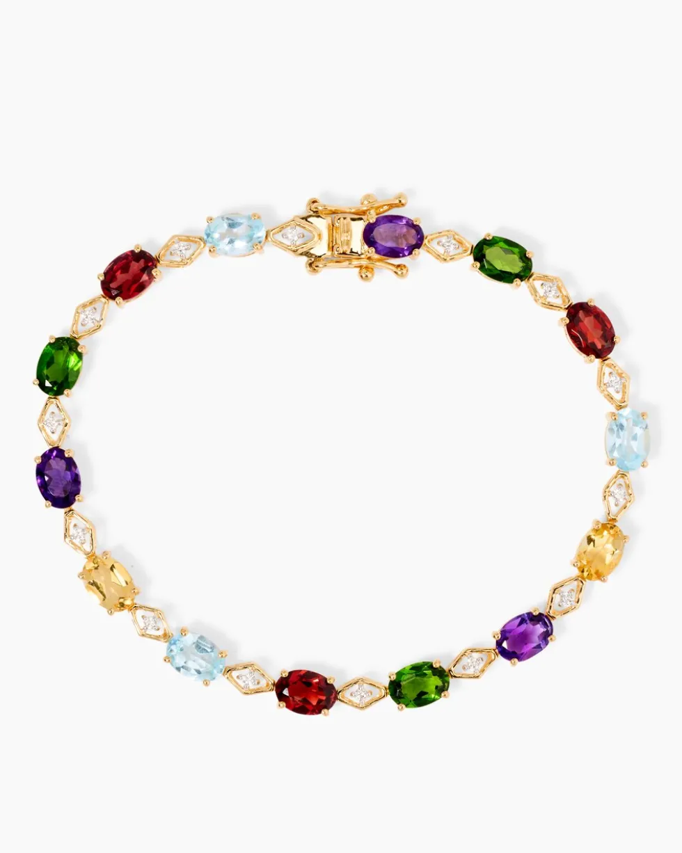 Armband mit Multi-Edelsteinen
