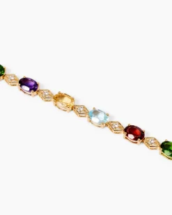 Armband mit Multi-Edelsteinen