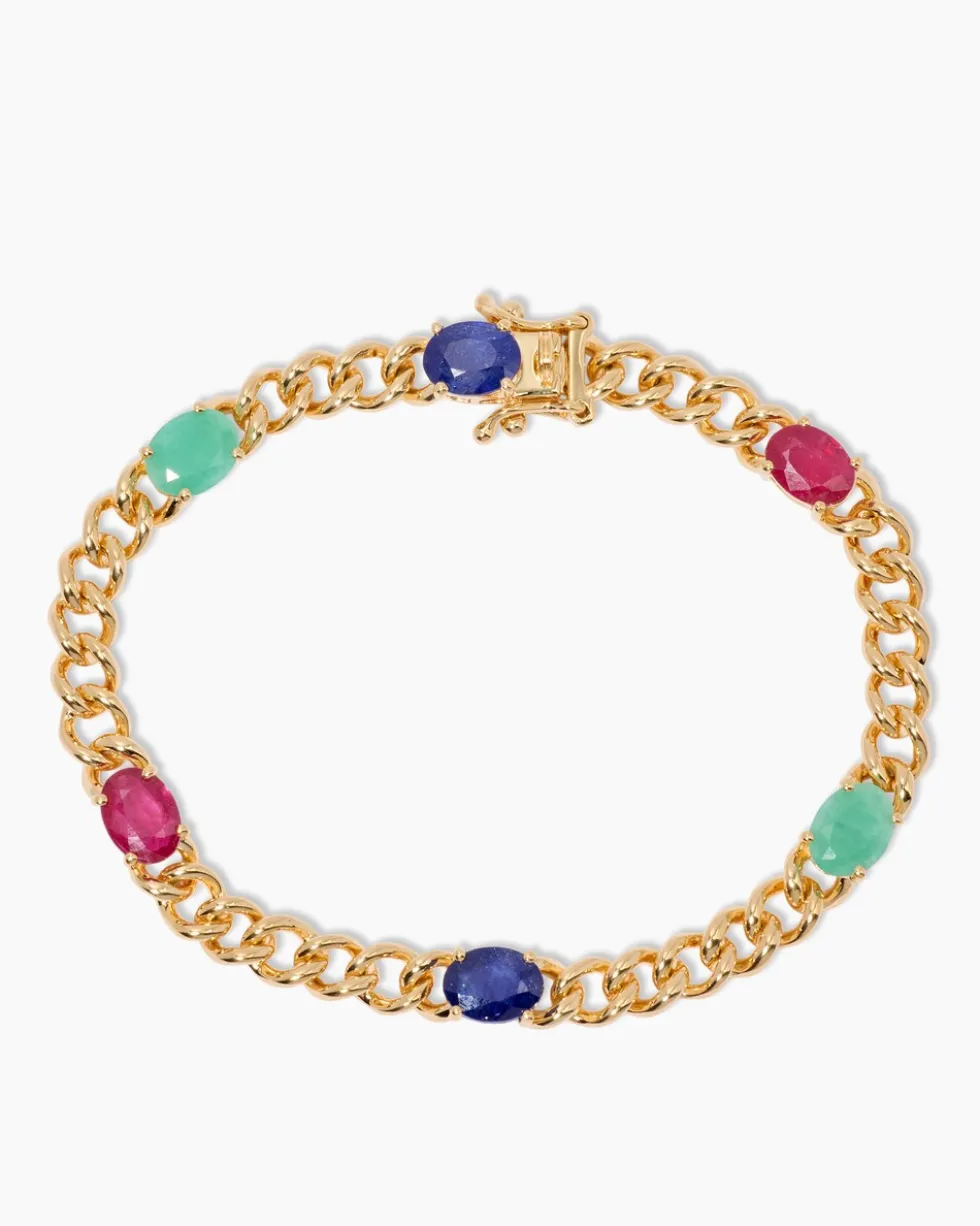Armband mit Multi-Edelsteinen