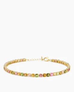 Armband mit multi Turmalin