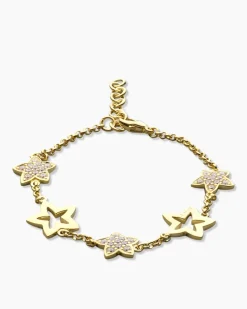 Armband mit Seesternen & Zirkonia