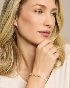 Armband mit Süßwasserzuchtperlen