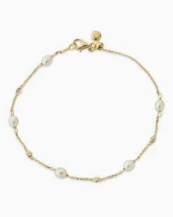 Armband mit SWZ-Perlen & Zirkonia