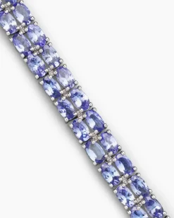 Armband mit Tansanit AAA