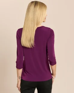Basic Shirt mit U-Boot-Ausschnitt
