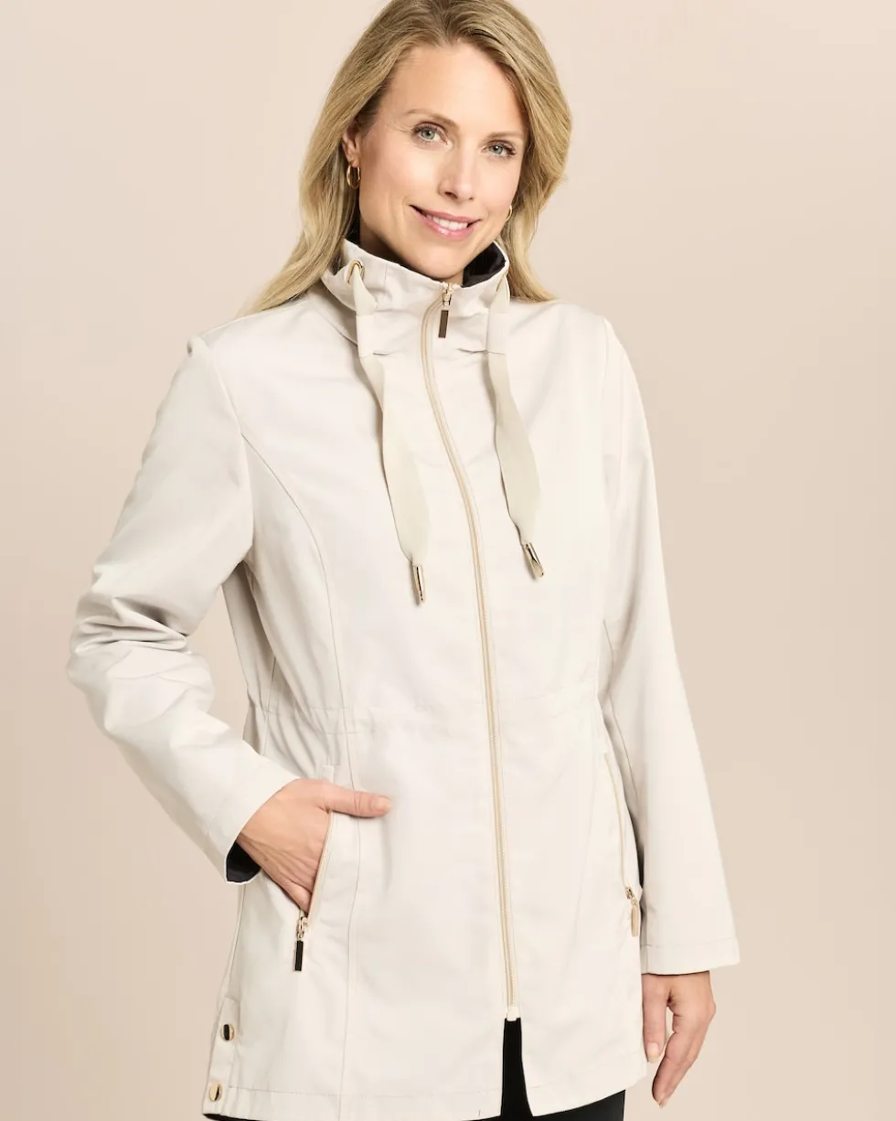 Übergangsjacke mit Kontrast