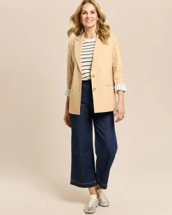 Blazer in Linen-Mix
