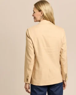 Blazer in Linen-Mix