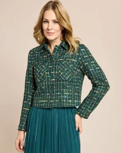 Blazer mit Karomuster