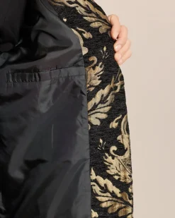 Blazer mit Ornament
