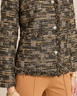 Blazer mit Schmuckknöpfen