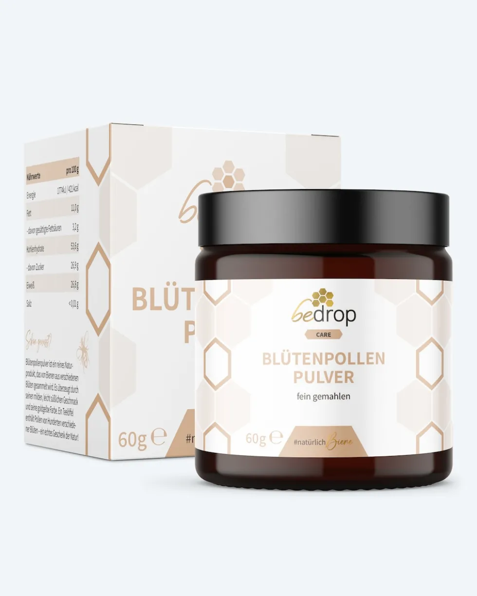 Blütenpollenpulver gemahlen, 2tlg.