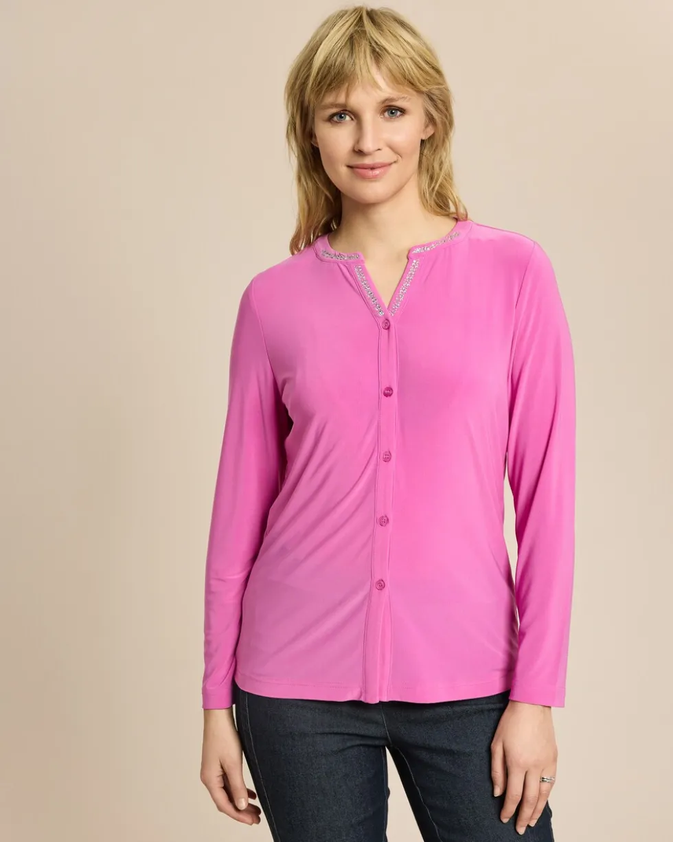 Bluse aus Jersey