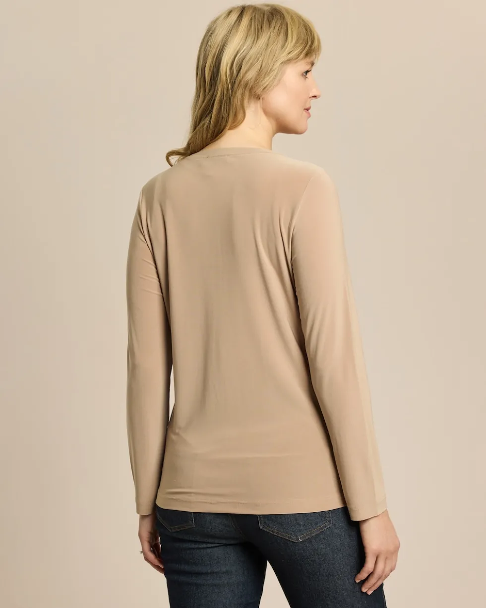 Bluse aus Jersey