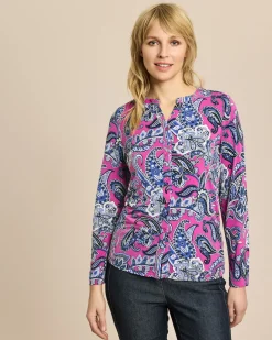 Bluse aus Jersey