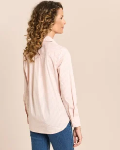 Bluse gestreift
