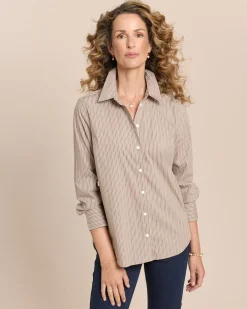 Bluse gestreift
