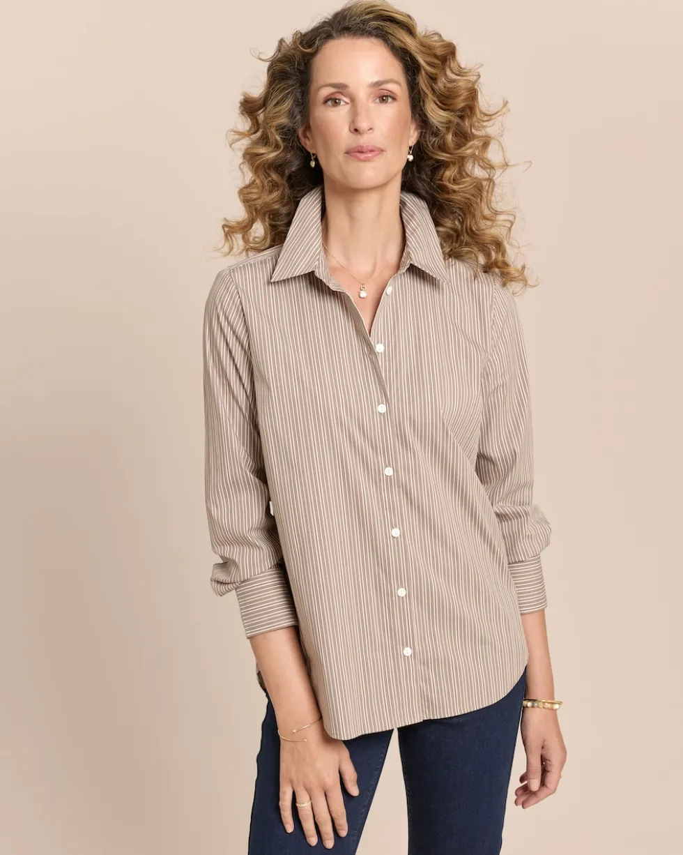 Bluse gestreift