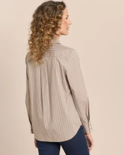 Bluse gestreift