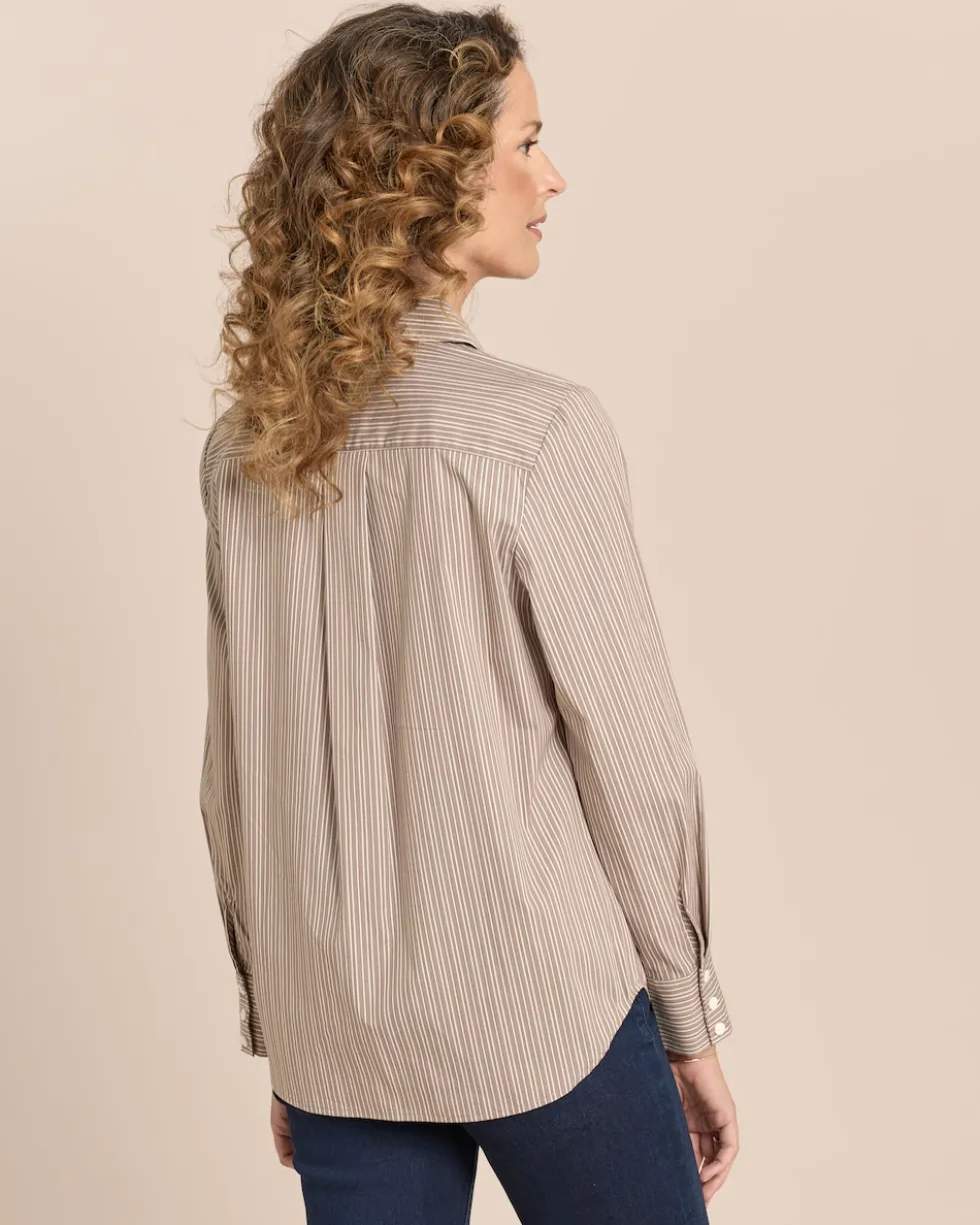 Bluse gestreift