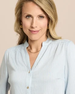Bluse mit Armrüschen