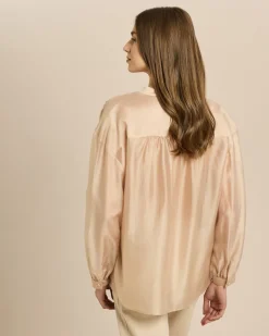Bluse mit Ballonarm