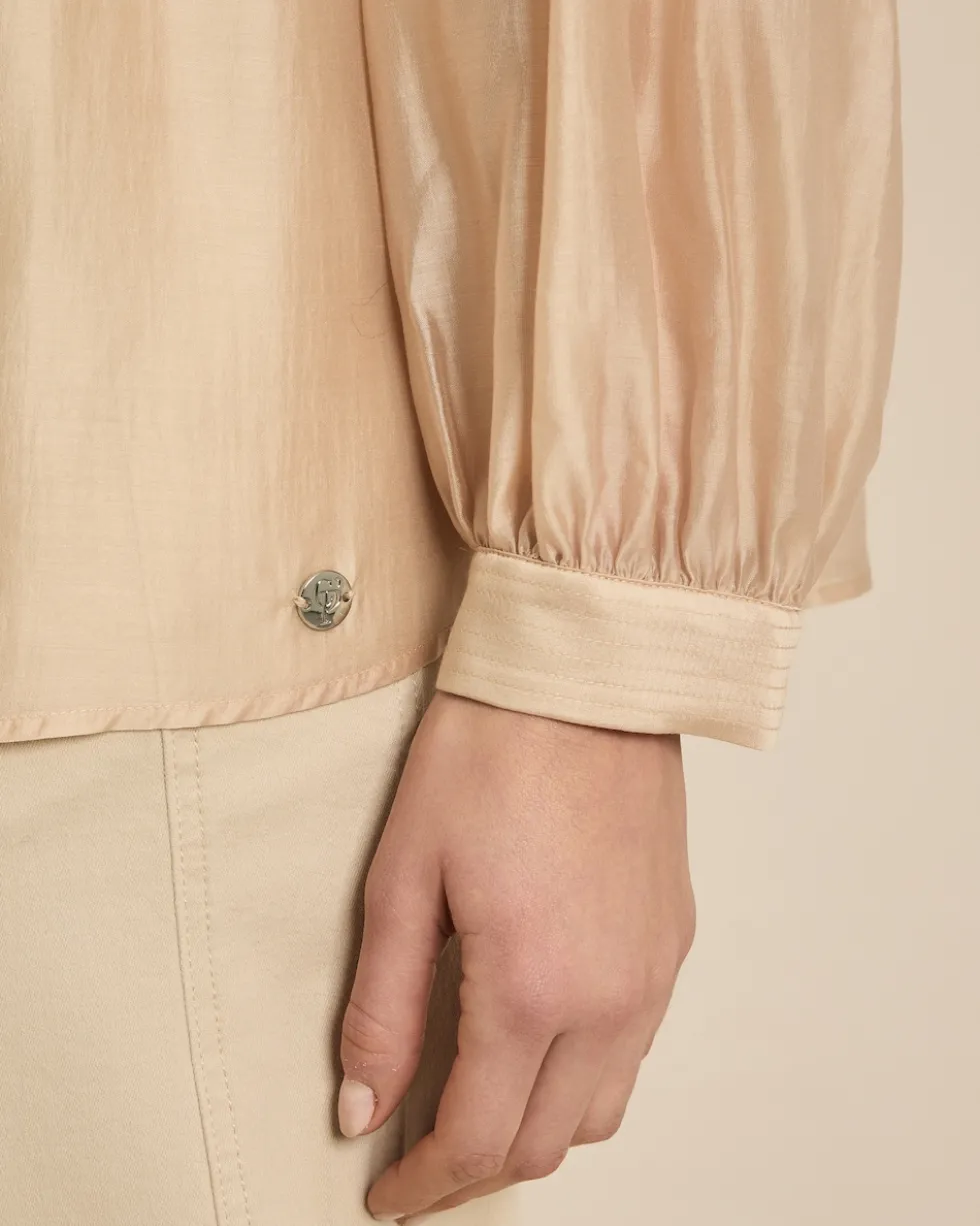 Bluse mit Ballonarm