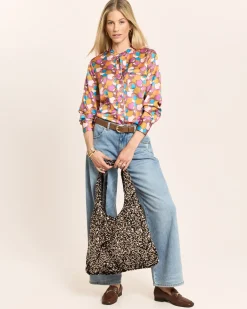 Bluse mit Brusttasche