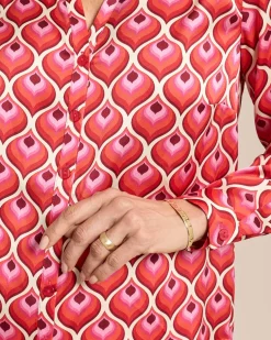 Bluse mit Exclusivdruck