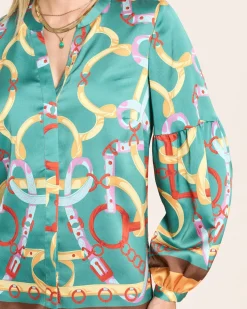 Bluse mit Exklusivdruck