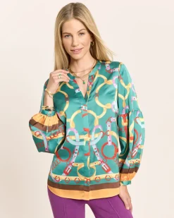 Bluse mit Exklusivdruck