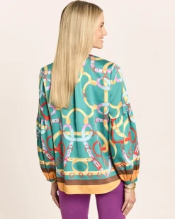 Bluse mit Exklusivdruck